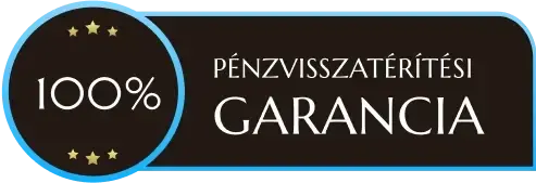 100% Pénzvisszafizetési Garancia